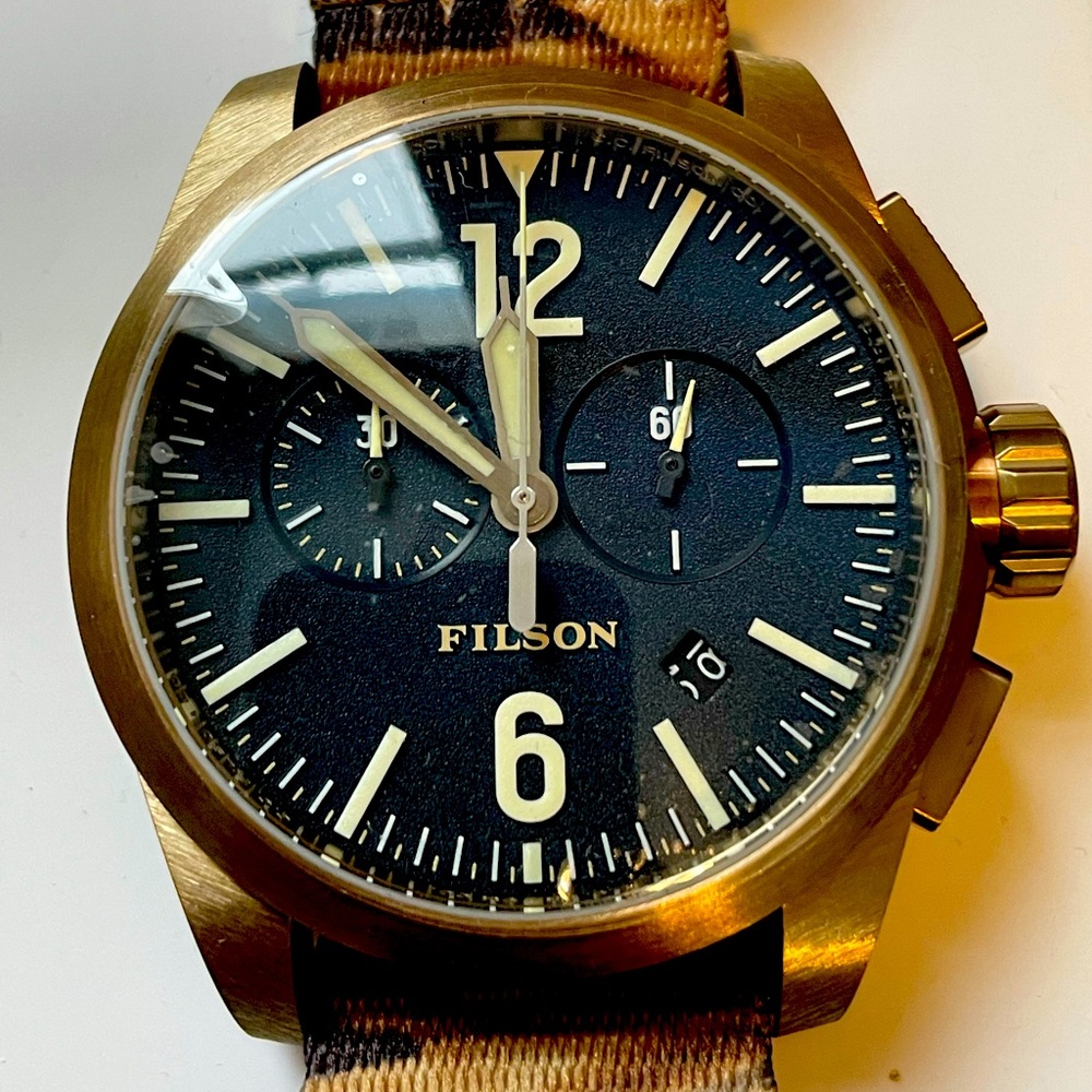 Filson field watch brand new with tags